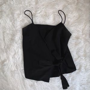 Tie up formal tank top